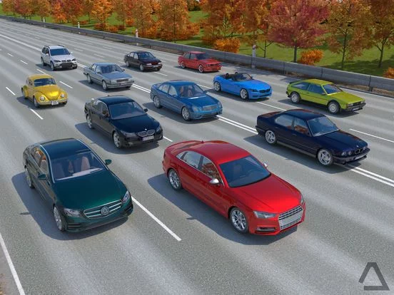 Изображение игры: German Road Racer Pro