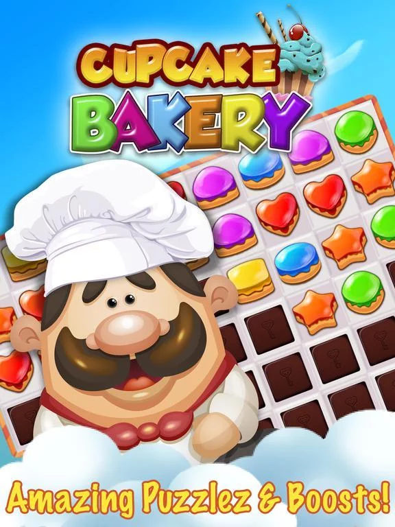 Изображение игры: Cupcake Bakery Match 3