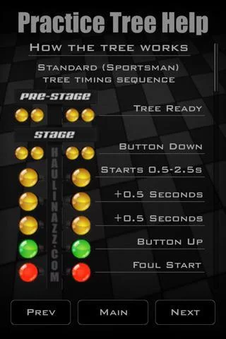 Изображение игры: Drag Racing Practice Tree