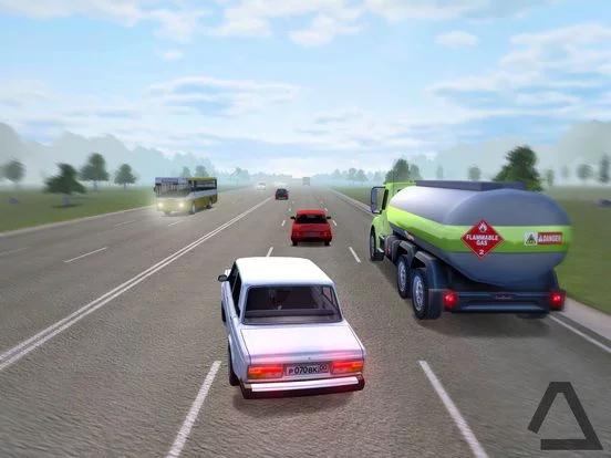Изображение игры: Russian Road Racer Pro