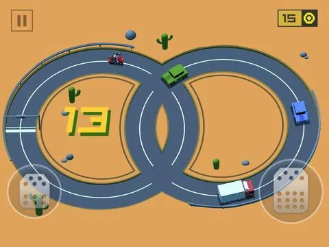 Изображение игры: Loop Drive: Crash Race