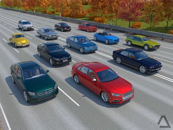 Изображение игры: German Road Racer