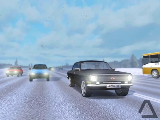 Изображение игры: Russian Road Racer Pro