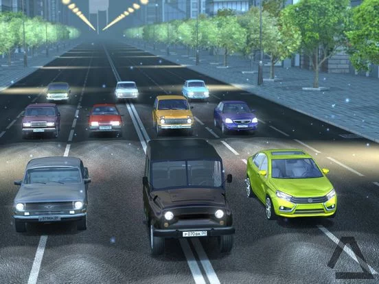Изображение игры: Russian Road Racer Pro