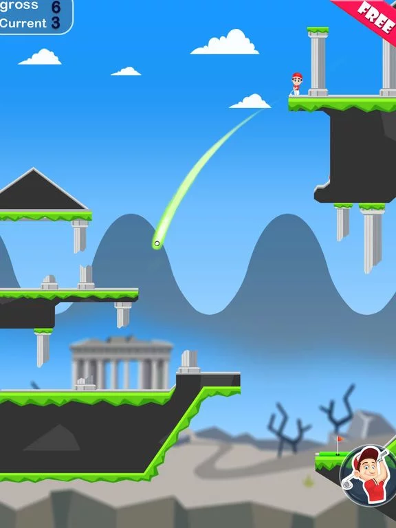 Изображение игры: Mini Golf Center: free stickman golf