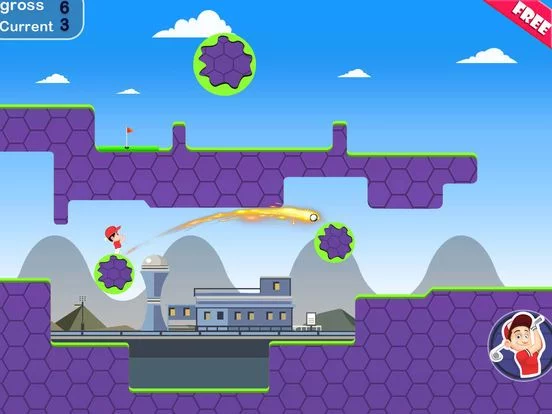 Изображение игры: Mini Golf Center: free stickman golf