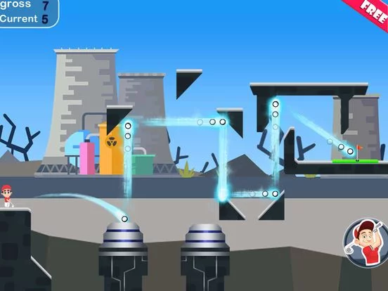 Изображение игры: Mini Golf Center: free stickman golf