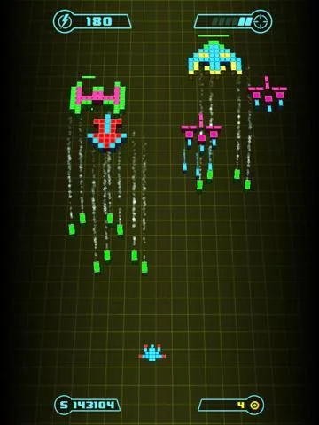Изображение игры: Retro Grid