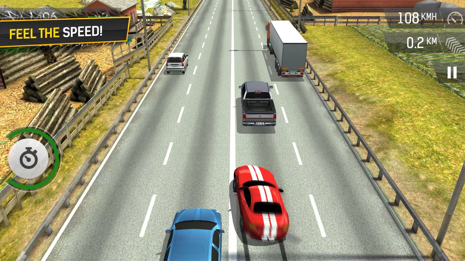 Изображение игры: Racing Fever