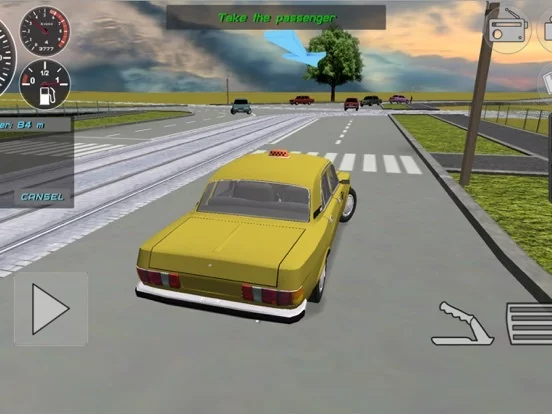 Изображение игры: Russian Taxi Simulator 2016