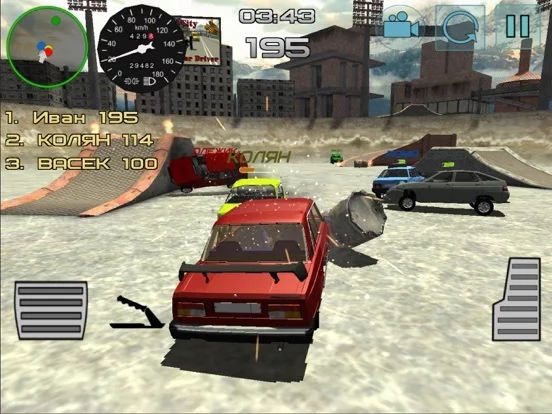 Изображение игры: Russian Cars Destruction Derby