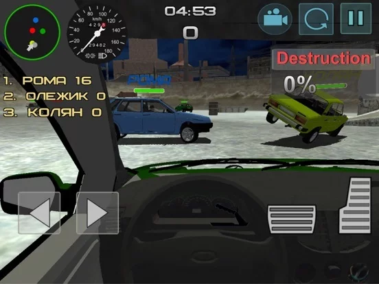 Изображение игры: Russian Cars Destruction Derby