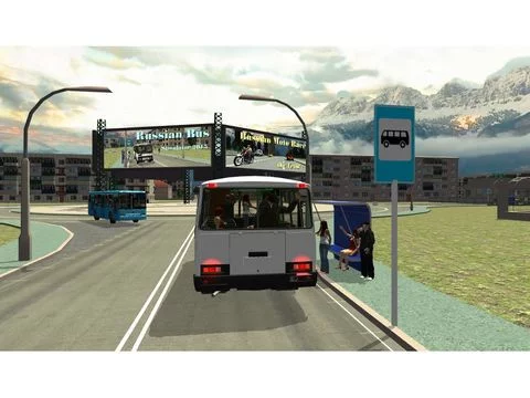 Изображение игры: Russian Bus Simulator 3D