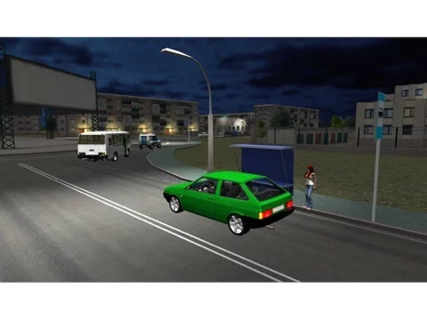 Изображение игры: Russian Bus Simulator 3D