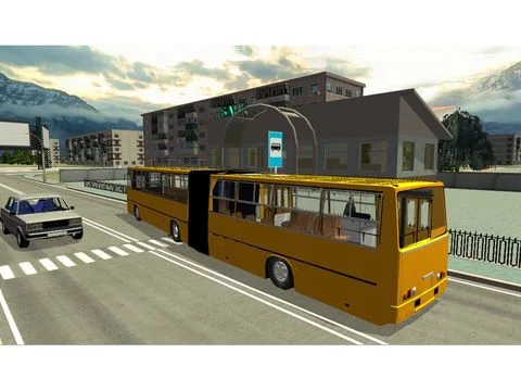 Изображение игры: Russian Bus Simulator 3D