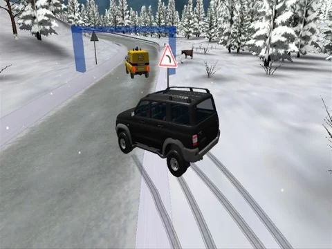 Изображение игры: Russian Jeep 4x4 Racing 3D