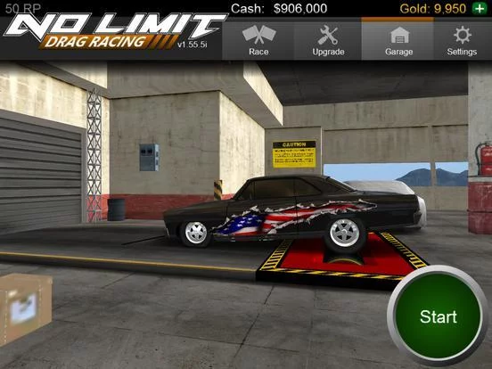 Изображение игры: No Limit Drag Racing