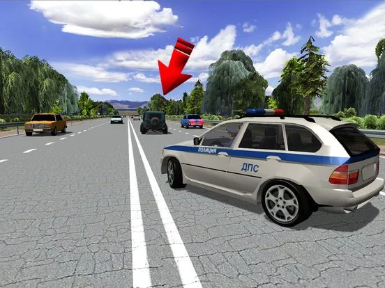 Изображение игры: Traffic Cop Simulator 3D