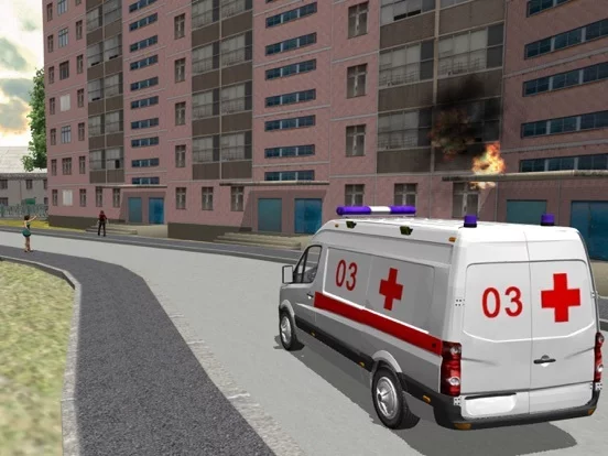 Изображение игры: Ambulance Simulator 3D