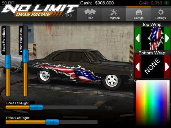 Изображение игры: No Limit Drag Racing
