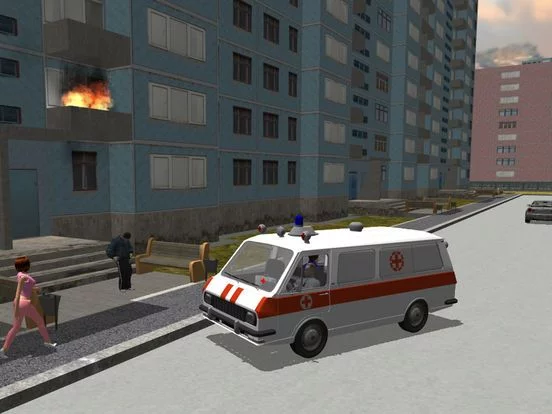 Изображение игры: Ambulance Simulator 3D