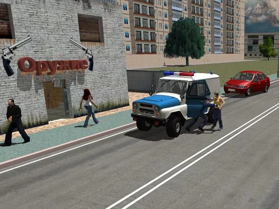 Изображение игры: Real City Russian Car Driver