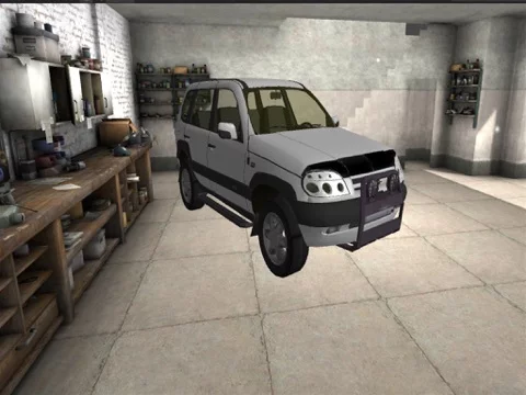 Изображение игры: Russian Jeep 4x4 Racing 3D