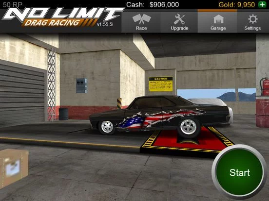 Изображение игры: No Limit Drag Racing