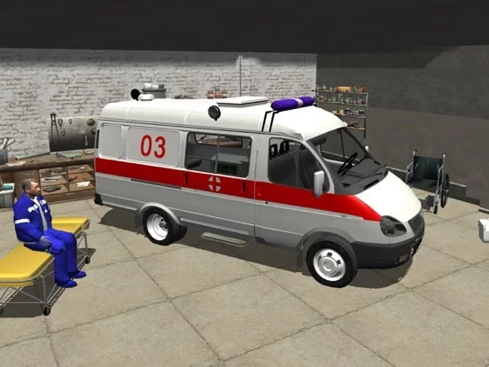 Изображение игры: Ambulance Simulator 3D