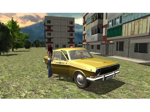 Изображение игры: Russian Taxi Simulator 3D