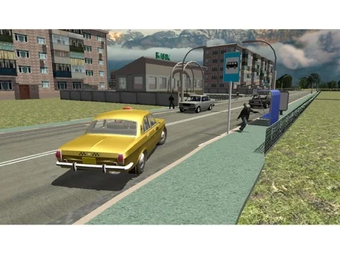 Изображение игры: Russian Taxi Simulator 3D
