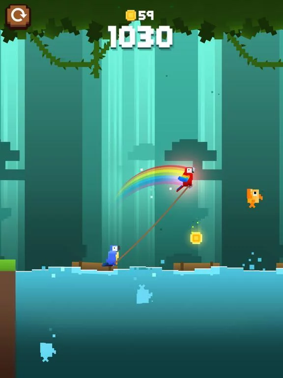 Изображение игры: Monkey Ropes