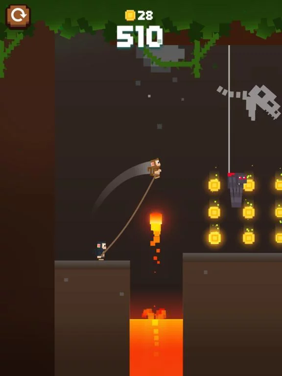 Изображение игры: Monkey Ropes