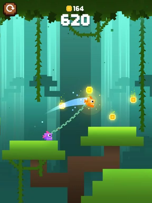 Изображение игры: Monkey Ropes