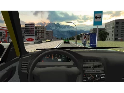 Изображение игры: Russian Taxi Simulator 3D