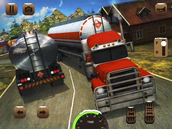 Изображение игры: USA Truck Parking Simulator 3D