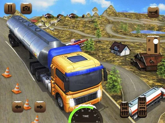 Изображение игры: USA Truck Parking Simulator 3D