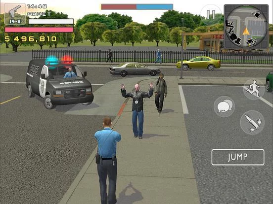 Изображение игры: Police Cop Simulator. Gang War
