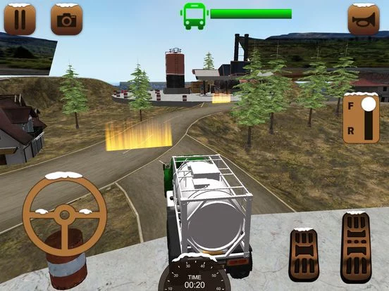 Изображение игры: USA Truck Parking Simulator 3D