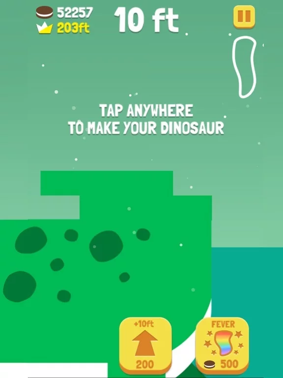 Изображение игры: Dino Stack