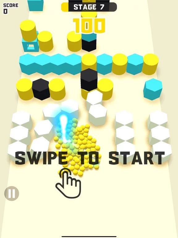Изображение игры: Paint Balls Rush