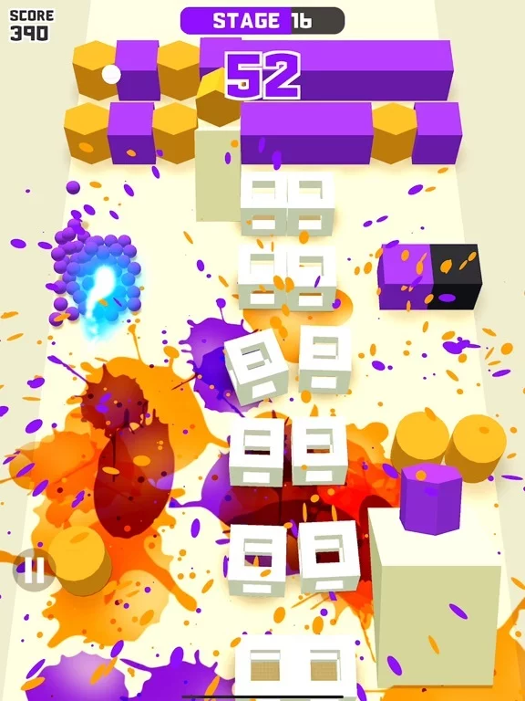 Изображение игры: Paint Balls Rush