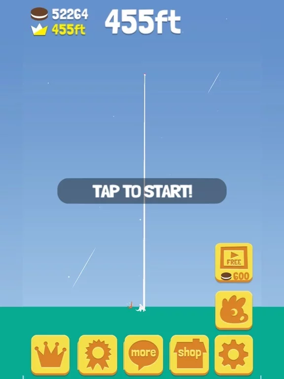 Изображение игры: Dino Stack