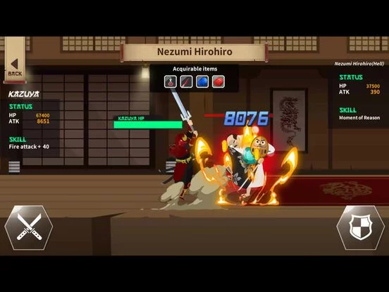Изображение игры: Samurai Kazuya: Idle Tap RPG