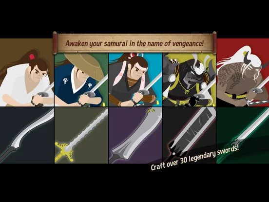 Изображение игры: Samurai Kazuya: Idle Tap RPG