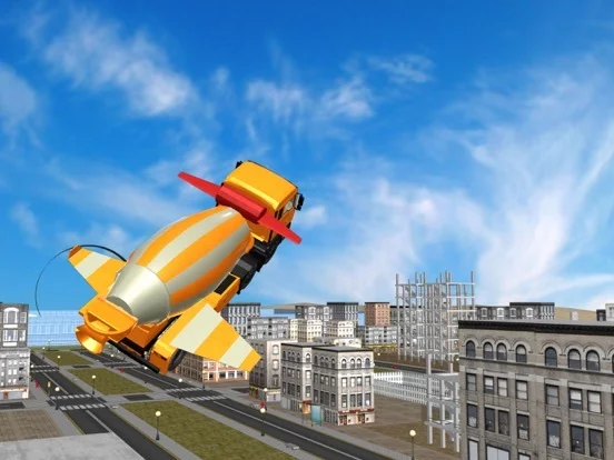 Изображение игры: Flying Construction Truck Flying Simulator