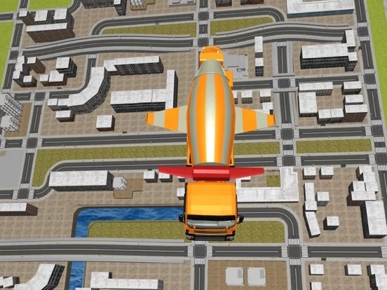 Изображение игры: Flying Construction Truck Flying Simulator