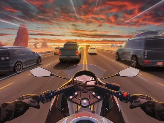 Изображение игры: Motor Rider