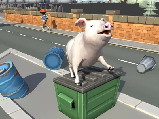 Изображение игры: Crazy Piggies 3d Simulator games