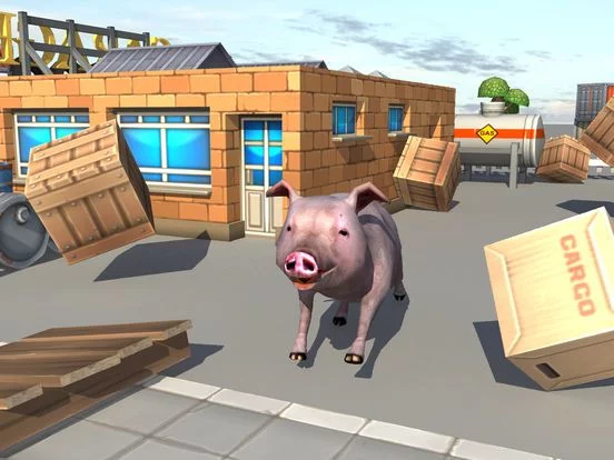 Изображение игры: Crazy Piggies 3d Simulator games